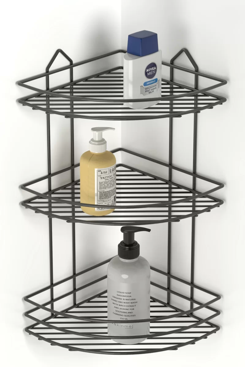 BK003 eco Bath Corner Shelf Two Tiers