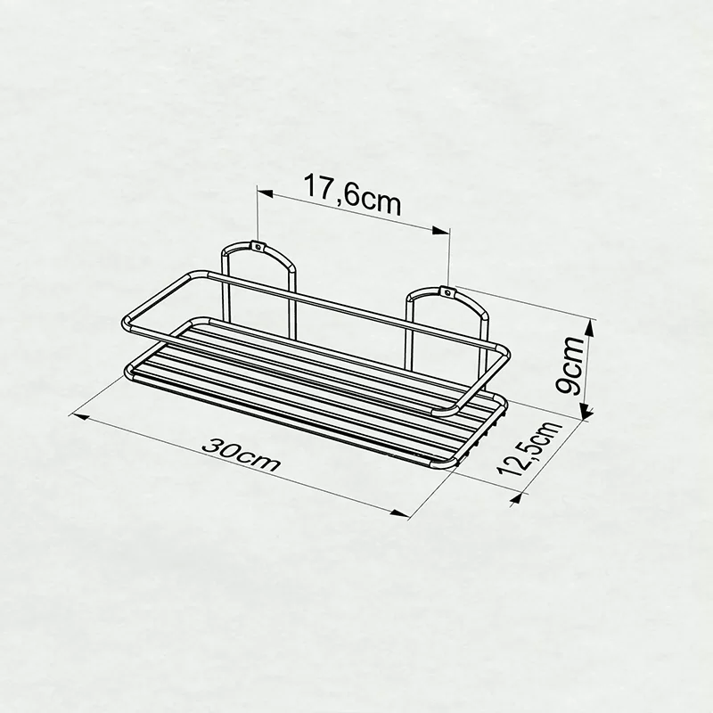 BK017 Bath Shelf