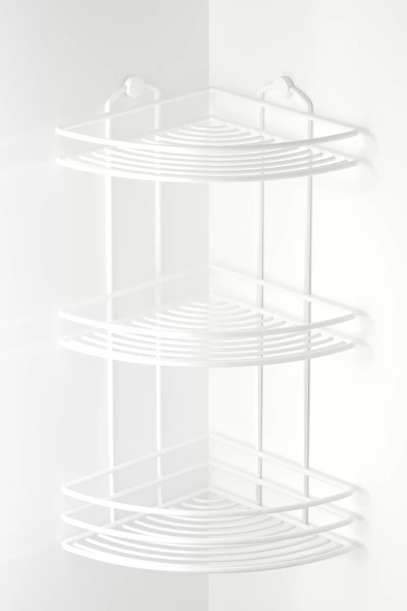 BK023 Bath Corner Shelf ThreeTiers