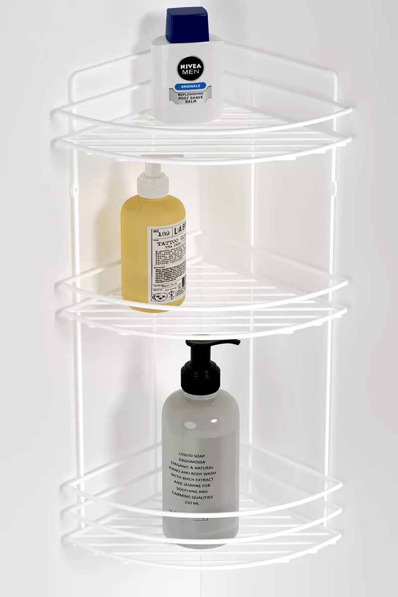 BK043 ECO Bath Corner Shelf 3 Tiers