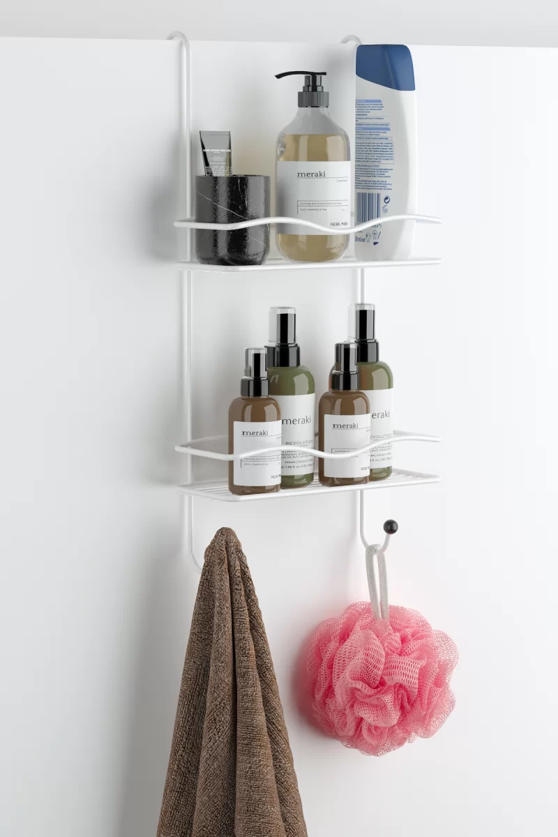 BK062 2 Tier Hanging Shower Caddy