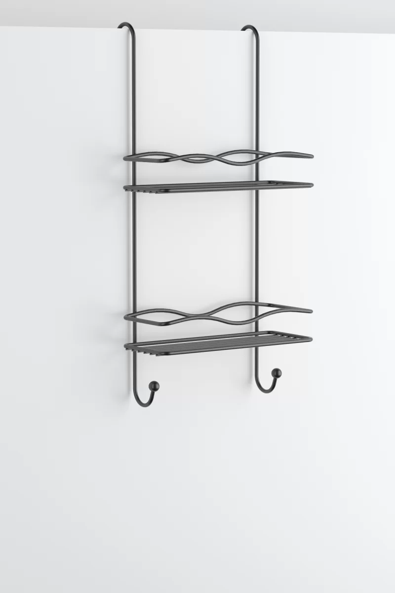 BK062 2 Tier Hanging Shower Caddy