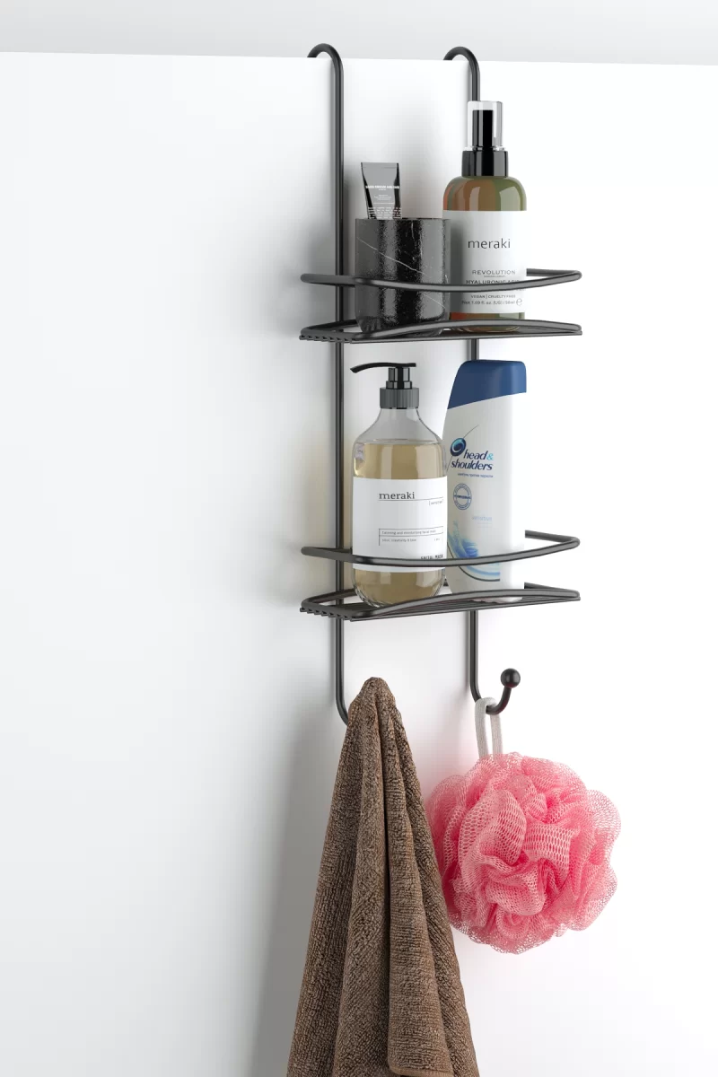 BK065 2 Tier Hanging Shower Caddy