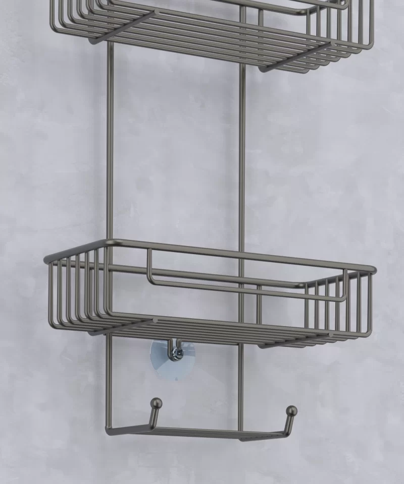 BK068 Two Tiers Bath Corner Shelf