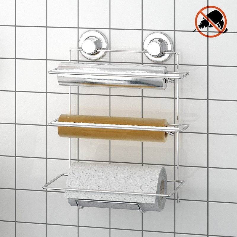 DM032 Foil Dispenser and Paper Towel Holder with Suction Cup