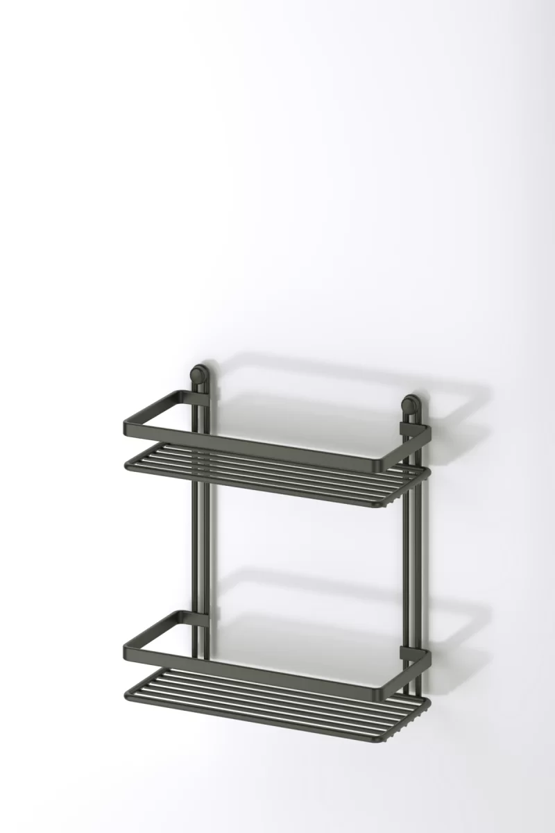 ES067 Bath Shelf Sheet Bar 2 Tiers