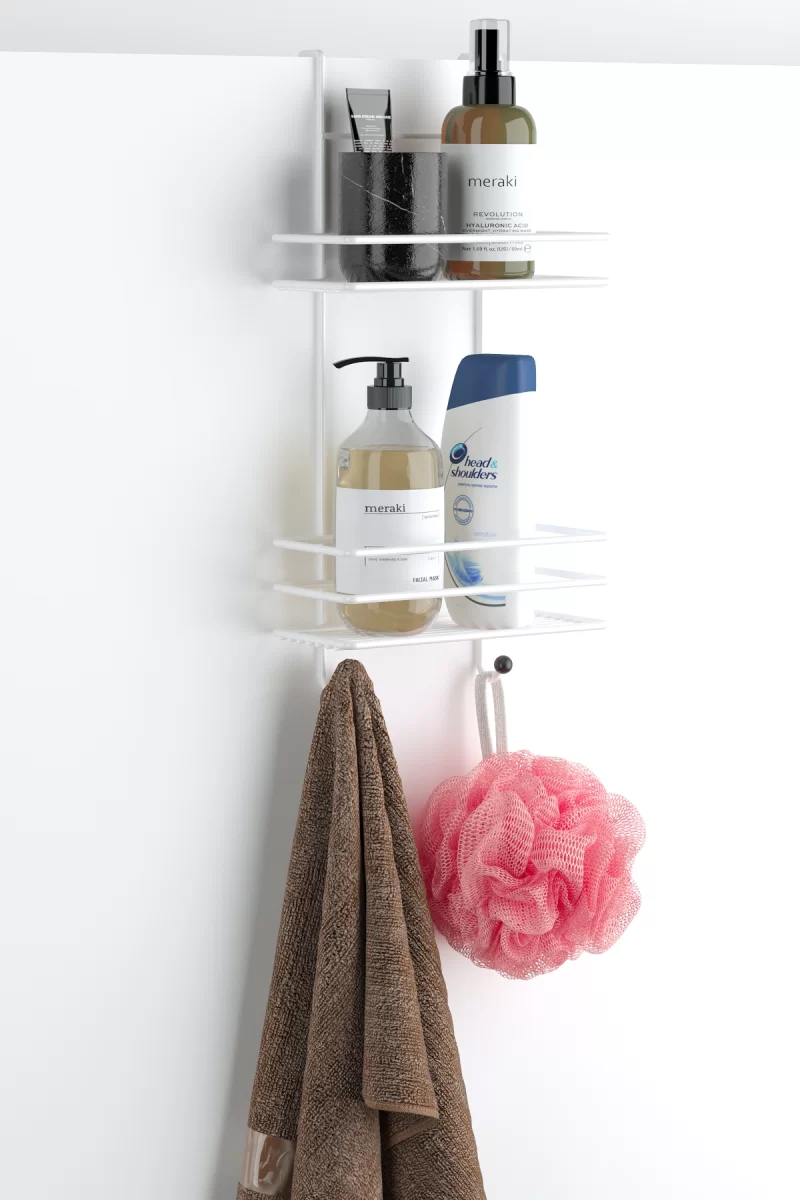 JM065 2 Tier Hanging Shower Caddy ECO