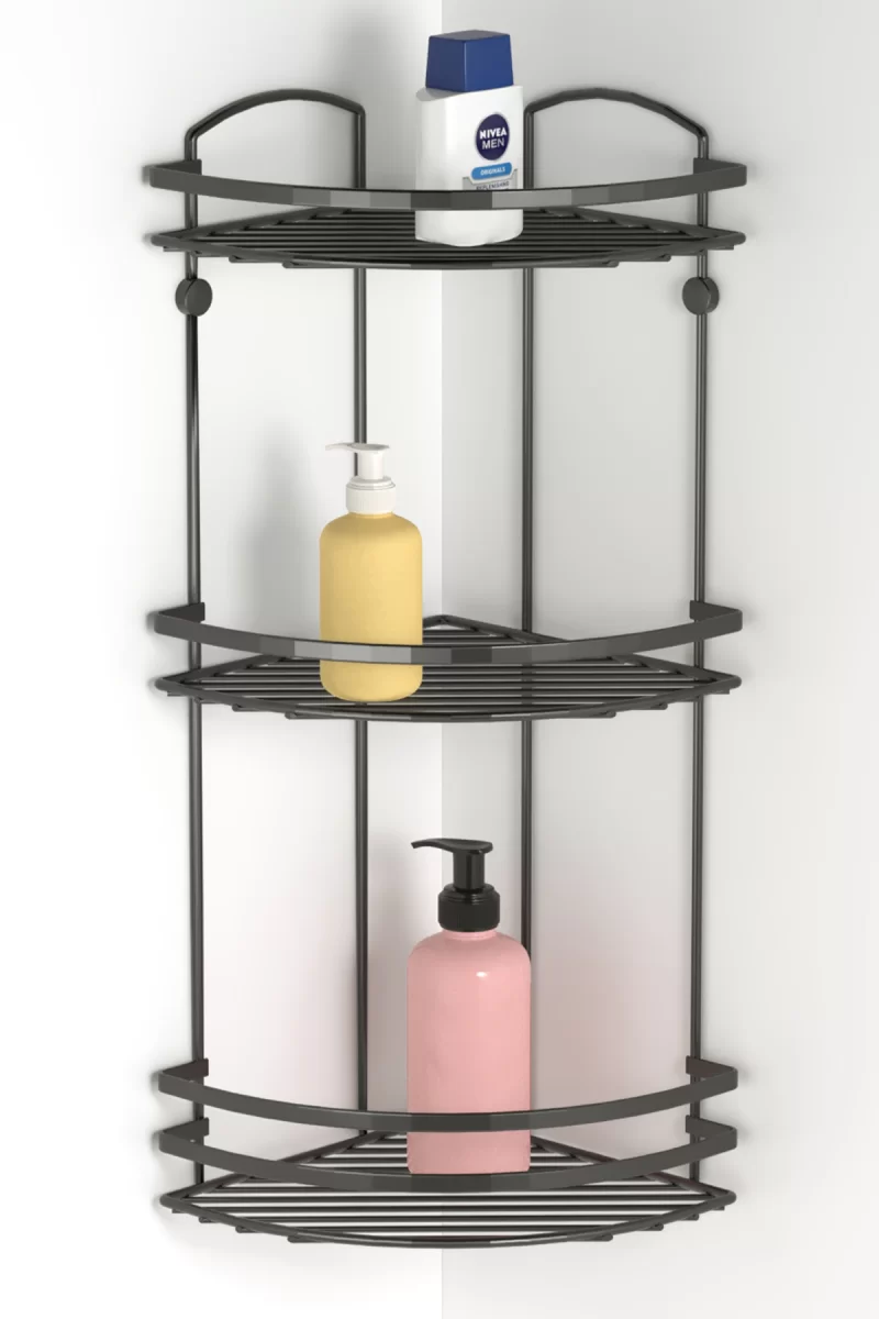 LM009 Bath Corner Shelf 3 Tiers