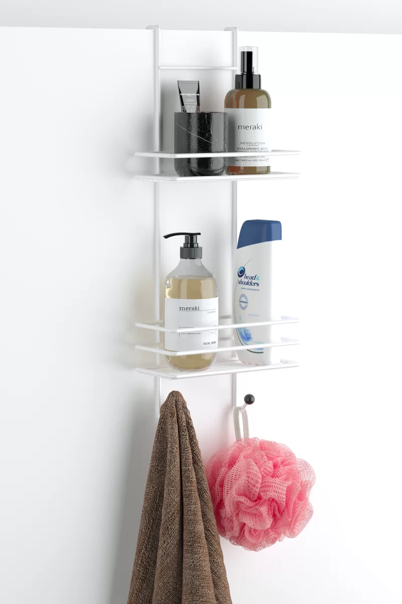 LM065 2 Tier Hanging Shower Caddy