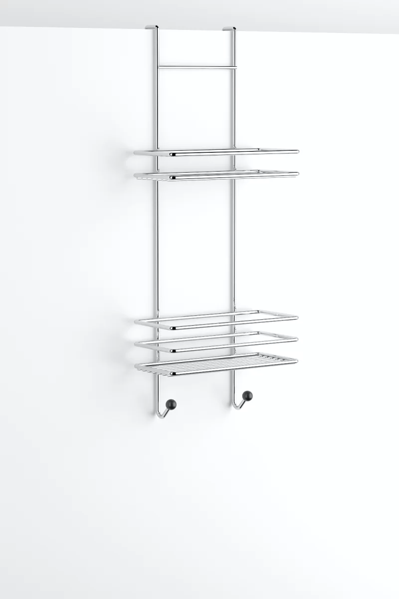 LM065 2 Tier Hanging Shower Caddy