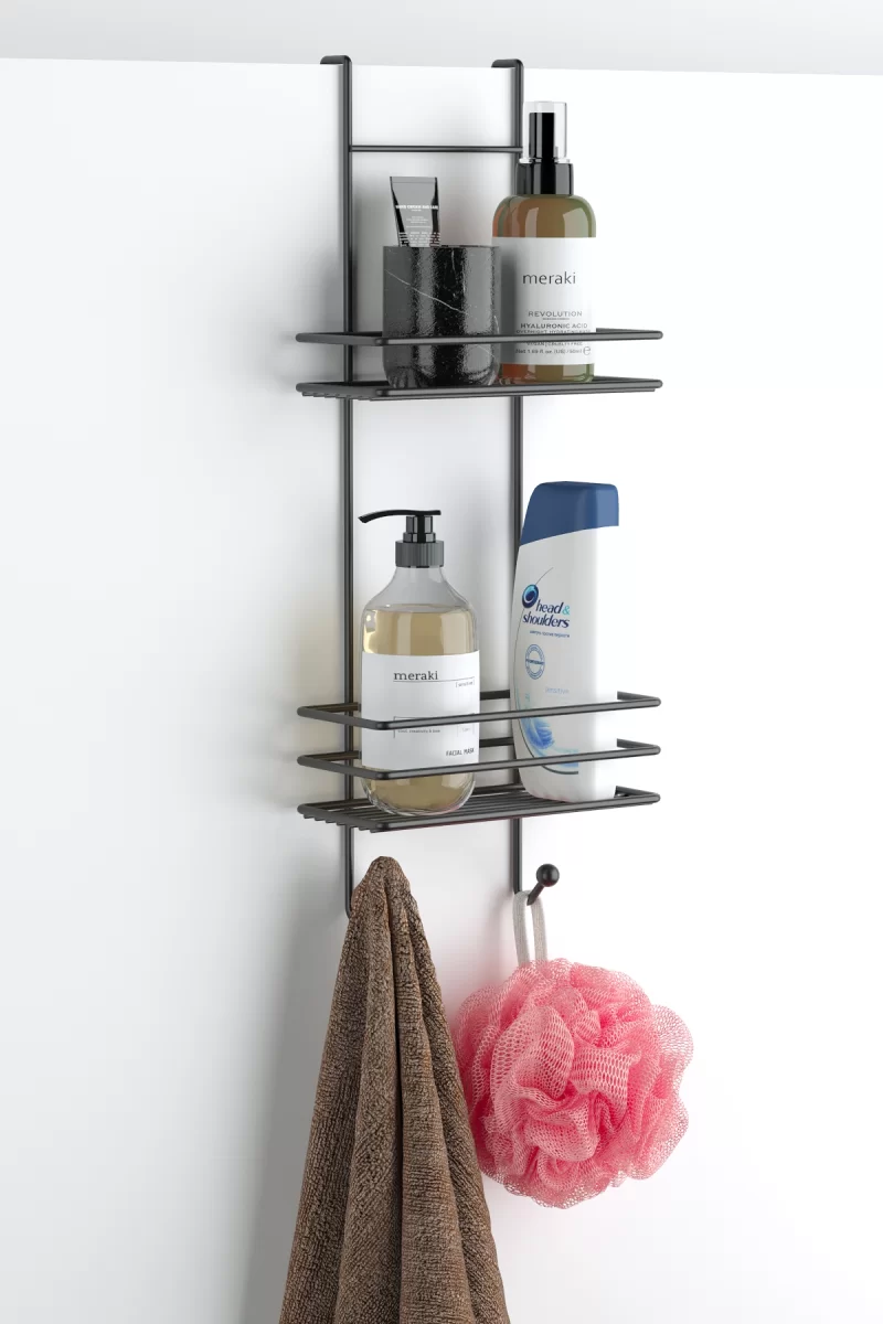 LM065 2 Tier Hanging Shower Caddy