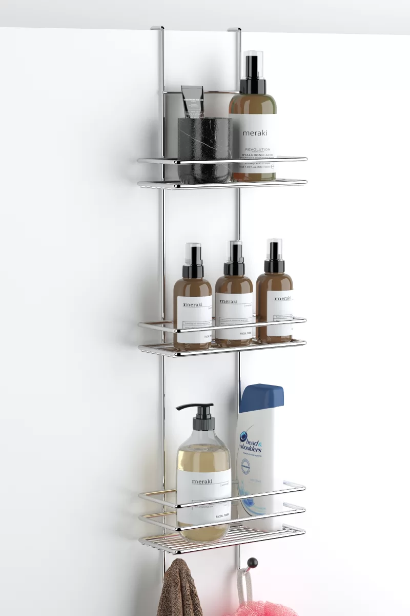 LM066 3 Tier Hanging Shower Caddy