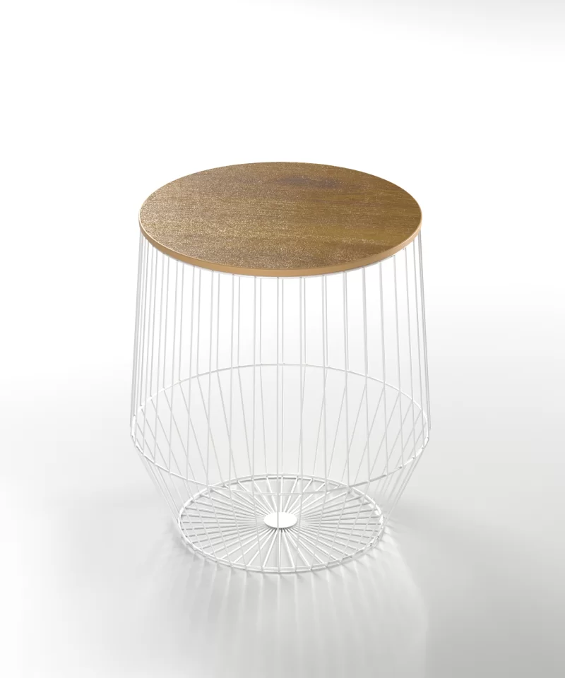 MG016 Cone Side Table with PP Lid