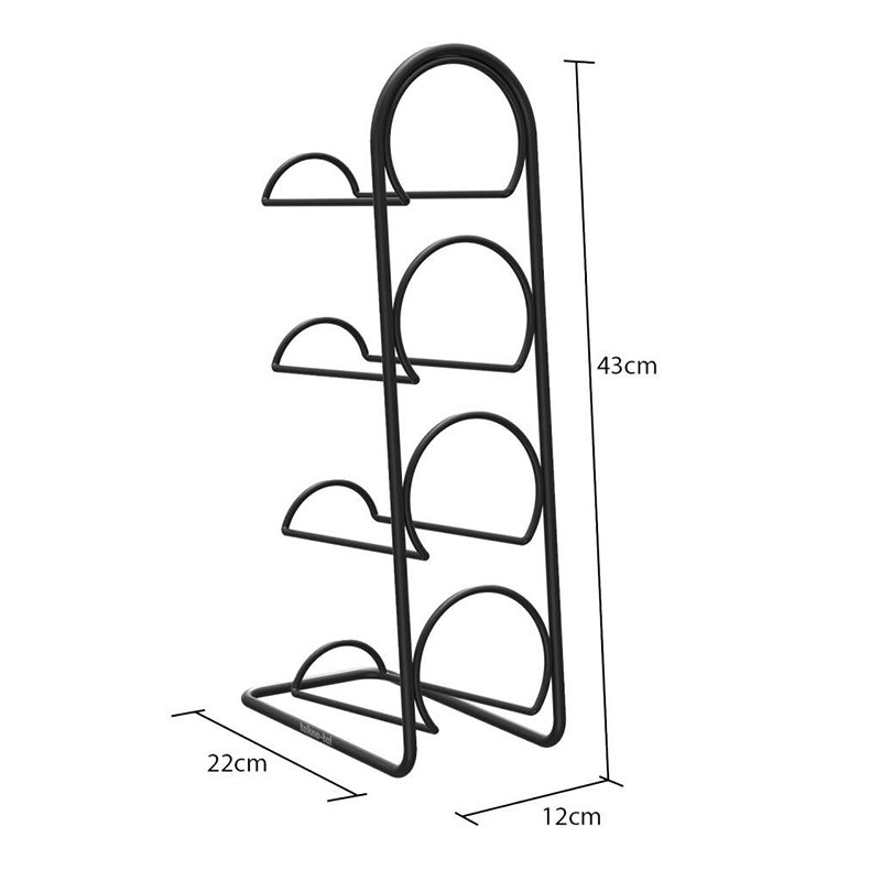 MG024 PISA 4 Bottle Wine Rack