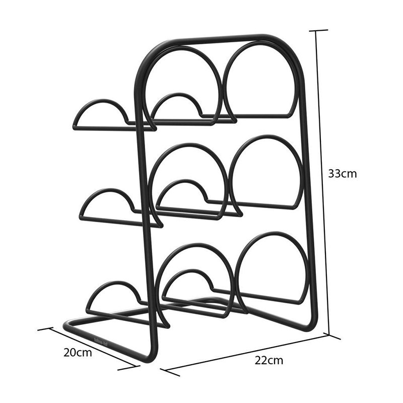 MG026 PISA 6 Bottle Wine Rack