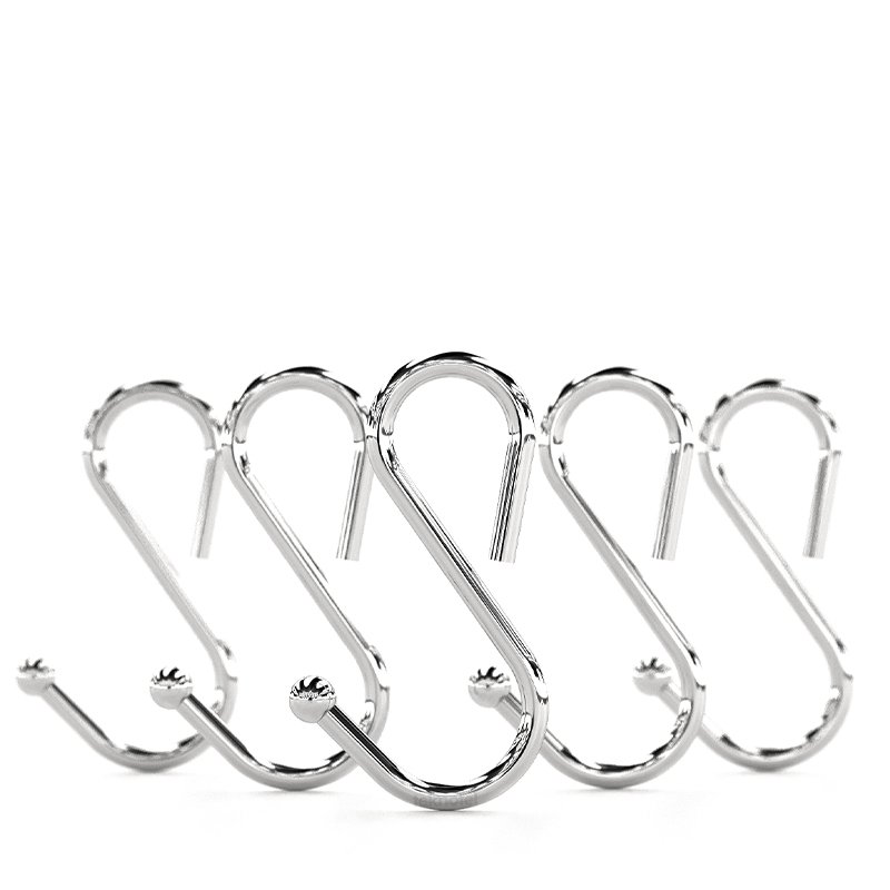 MG074 5 Pcs S Hook