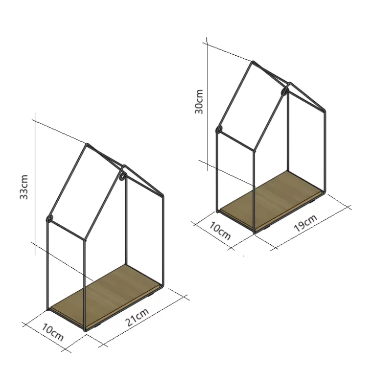 MG512 Homey Decorative Shelf MDF