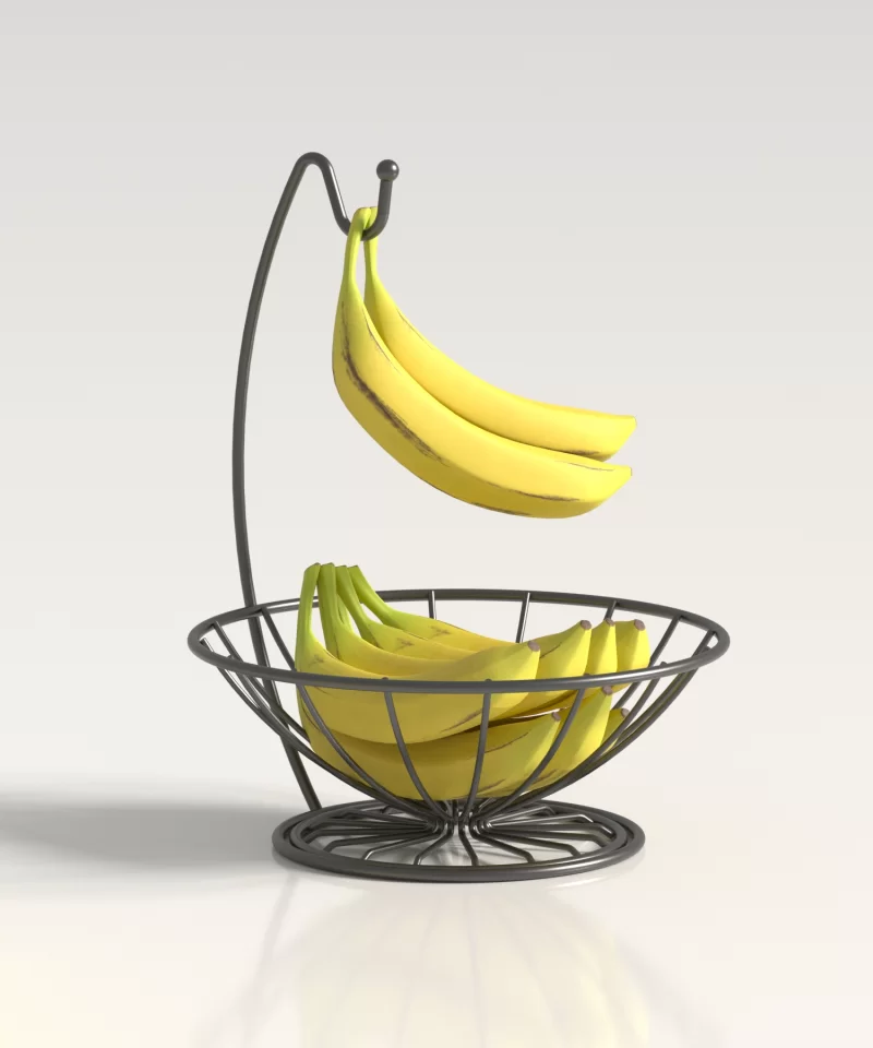 MG529 Metal Fruit Bowl with Hook