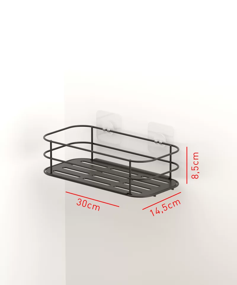 ST122 Shelf with Plastic Base, Self Adhesive Sticker