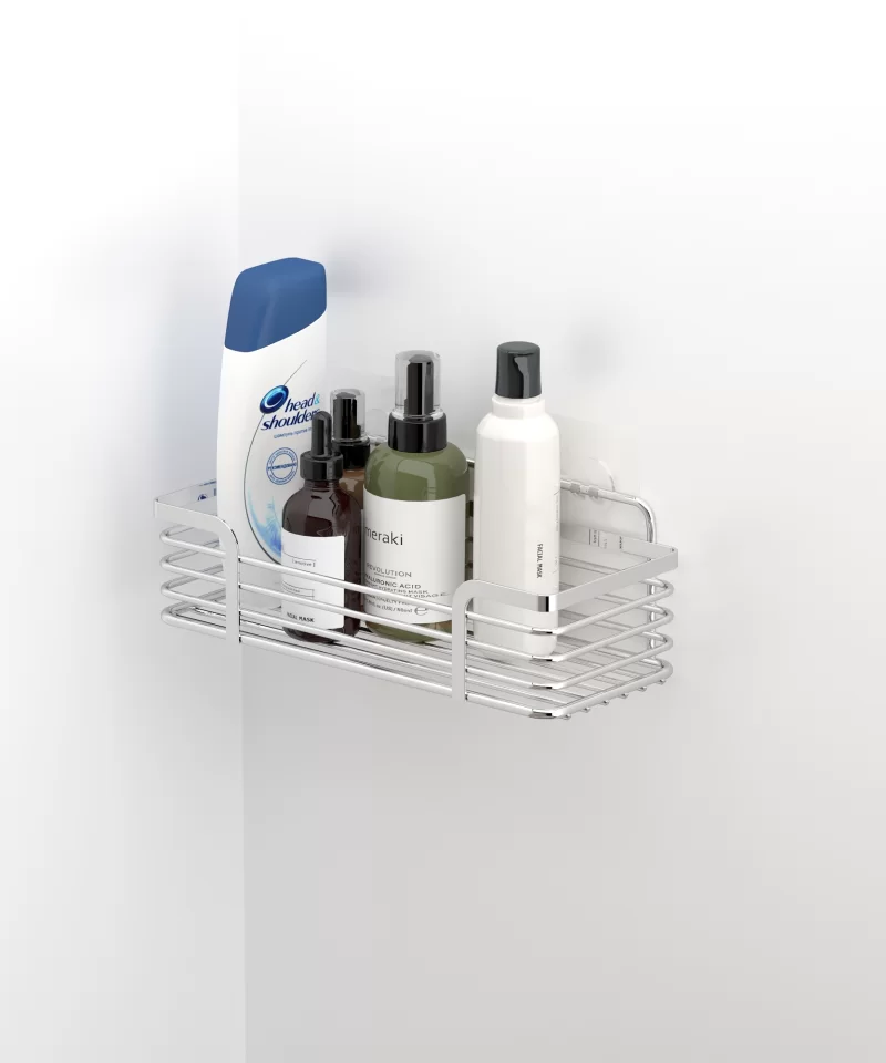 ST184 Wide Shower Caddy, No Drill 