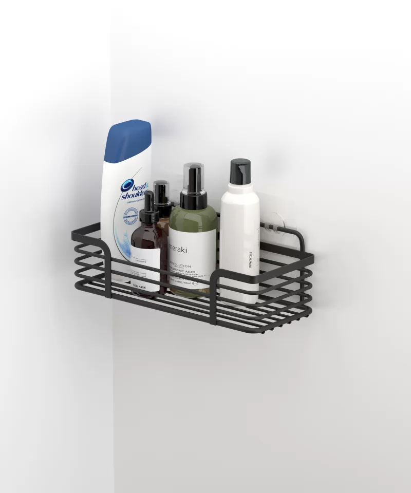 ST184 Wide Shower Caddy, No Drill 