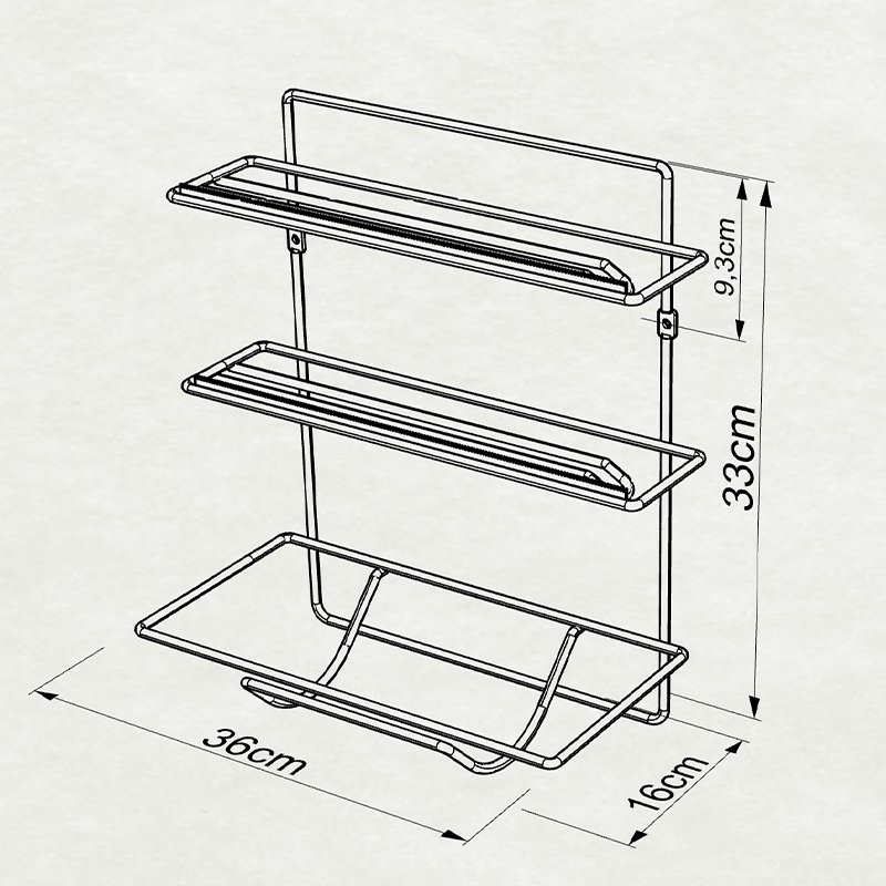 MG033 Foil Dispenser with Screw