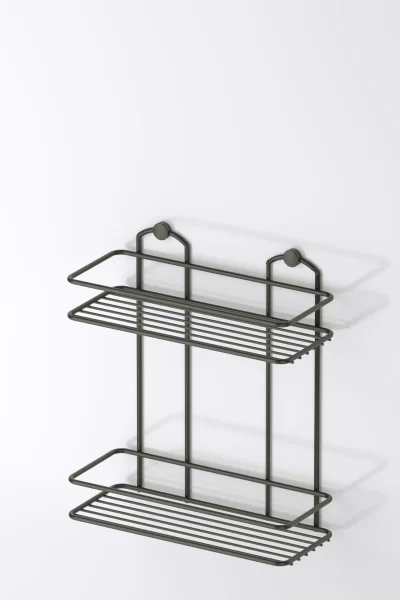 BK018 Bath Shelf Two Tiers