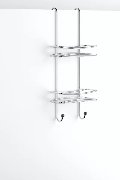 BK065 2 Tier Hanging Shower Caddy