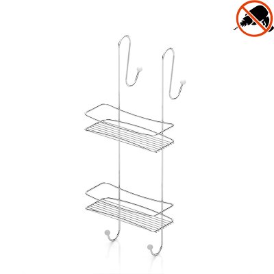 BK065 Cabinet Hanger 2 Tiers Chrome