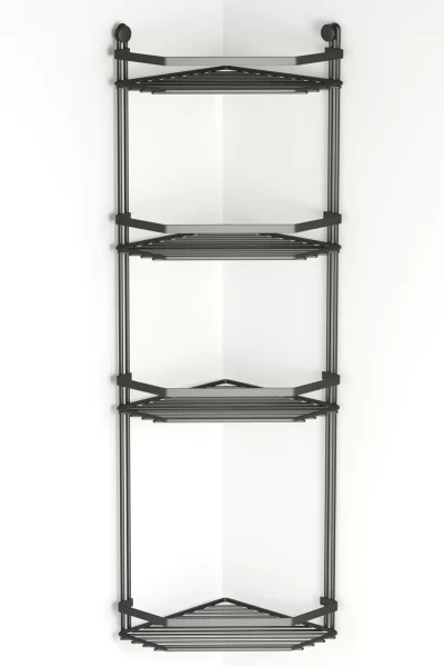 ES059 Bath Shelf Sheet Bar 4 Tiers