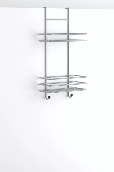 JM065 2 Tier Hanging Shower Caddy ECO