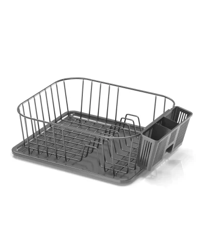 KB084 Dish Drainer with Cutlery and Tray