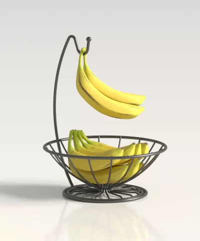 MG529 Metal Fruit Bowl with Hook