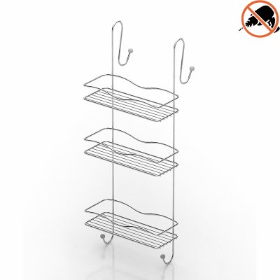 BK063 Cabinet Hanger 3 Tiers Chrome